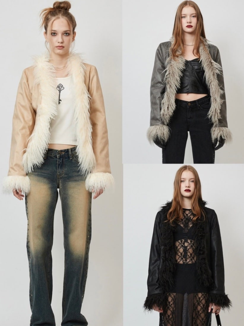 ★CRANK★MUSTANG FUR JACKET_BLACK★正規品/韓国直送料込/人気 CRANK】MUSTANG FUR JACKET | OUR BRAND,CRANK | PRESSING WEB SHOP