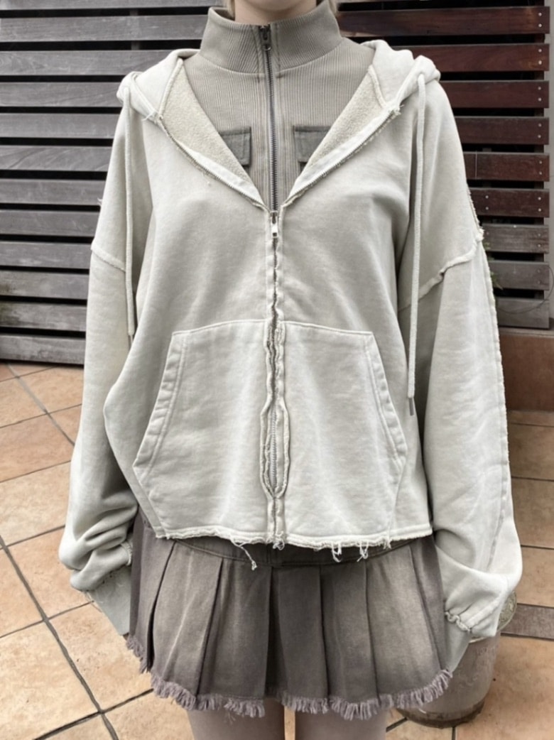 受注制【nmtc +】unisex cropped hoodie (4color) | OUR BRAND,nmtc +