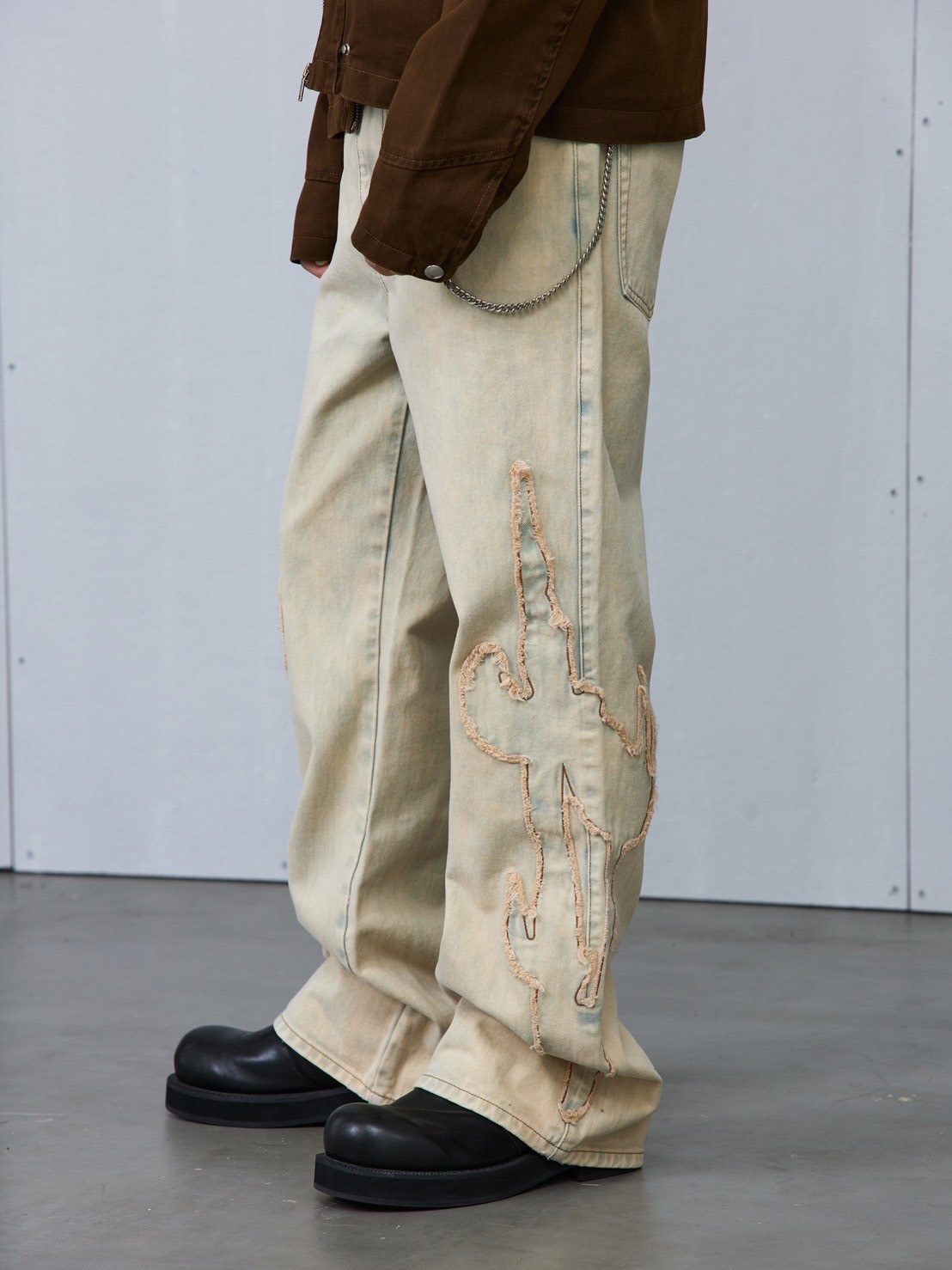 【ARCH by ROARINGWILD】PATCHWORK JEANS