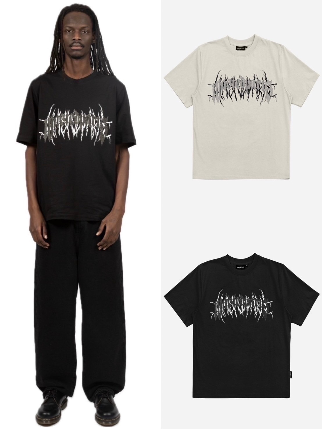 【WASTED PARIS】IRON BLISS☆ラインストーンロゴ Tシャツ WASTED PARIS】T-SHIRT IRON BLISS | OUR BRAND,WASTED PARIS