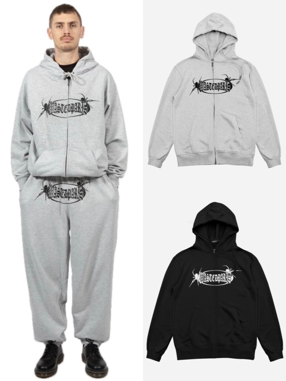 【WASTED PARIS】HOODIE ZIP BOILER