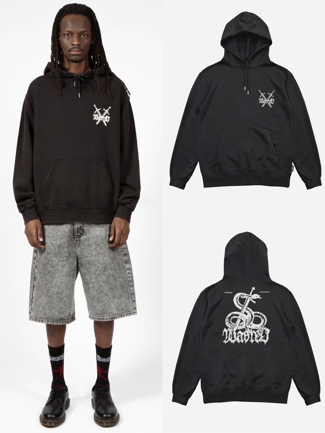 【WASTED PARIS】HOODIE ATRAX