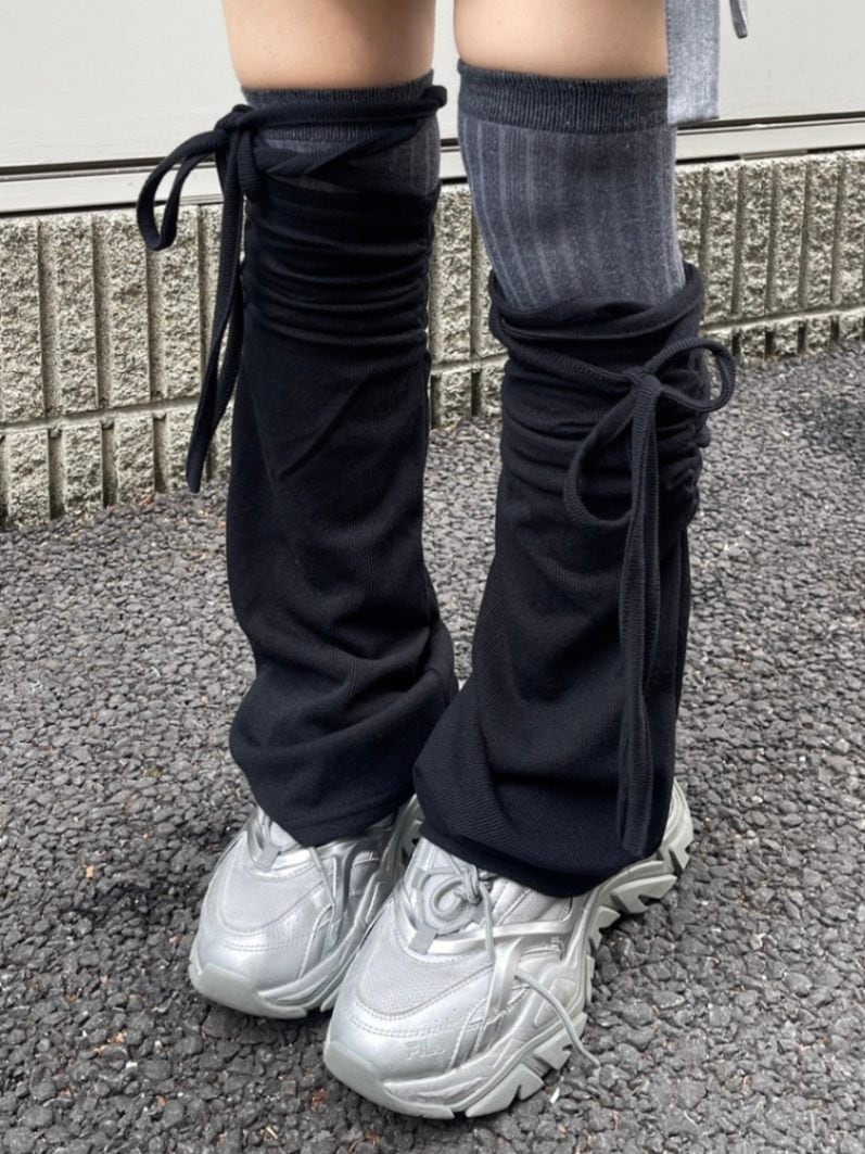 【nmtc +】ribbon legwarmer (3color)