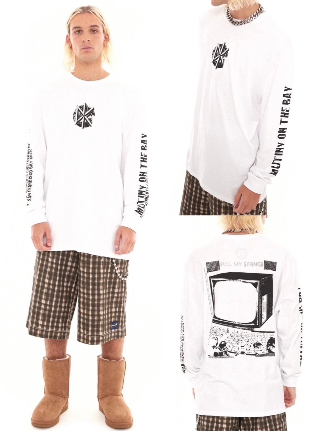 【Basic Pleasure Mode】DEAD KENNEDYS LICENSE L/S TEE