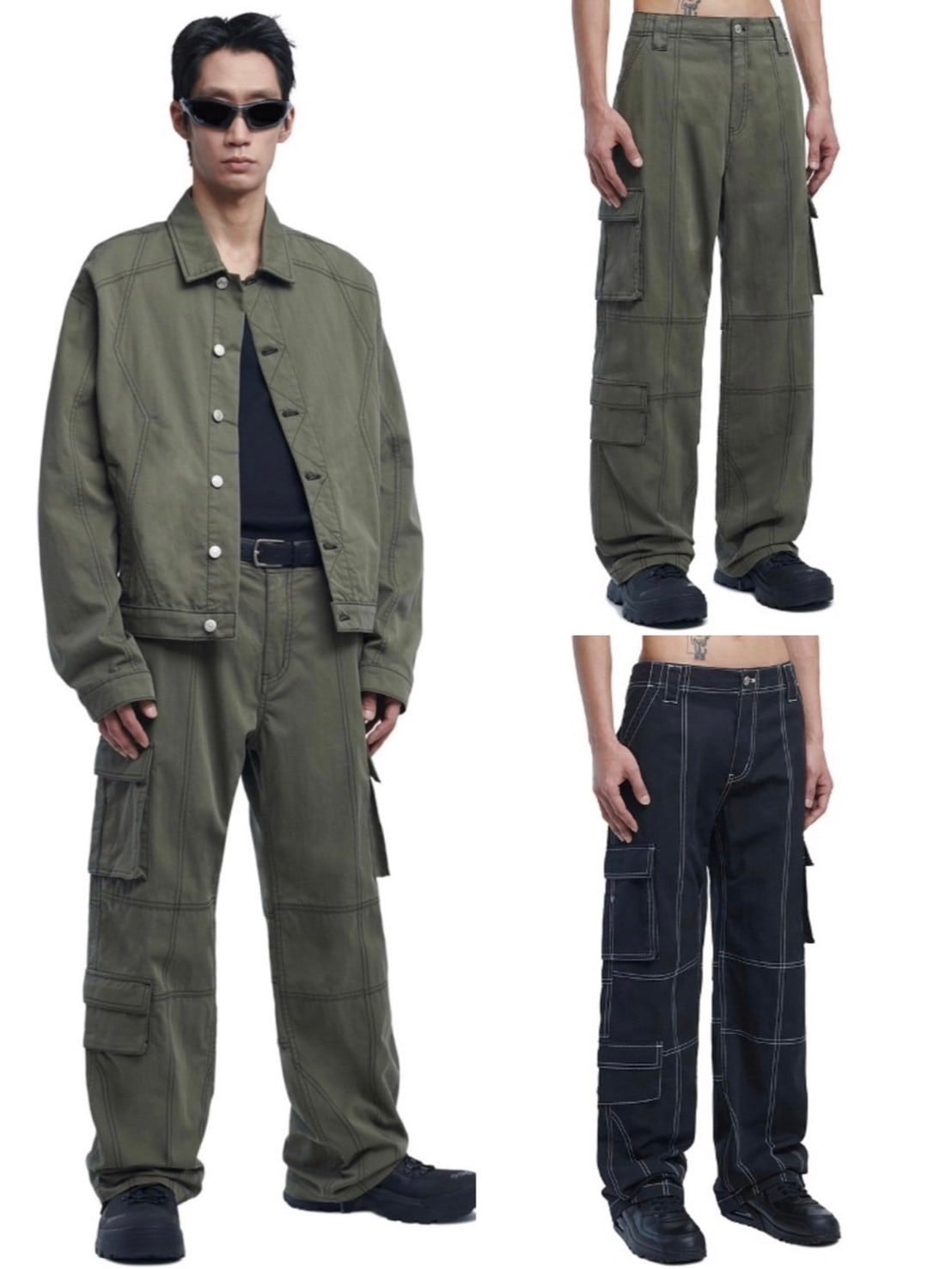 【NOMANUAL】S.N WORK PANTS