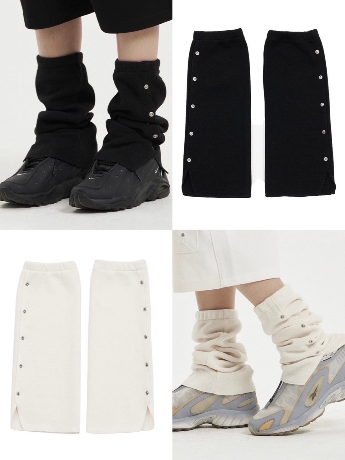 【SETUP‐EXE】STUDDED LEG WARMER