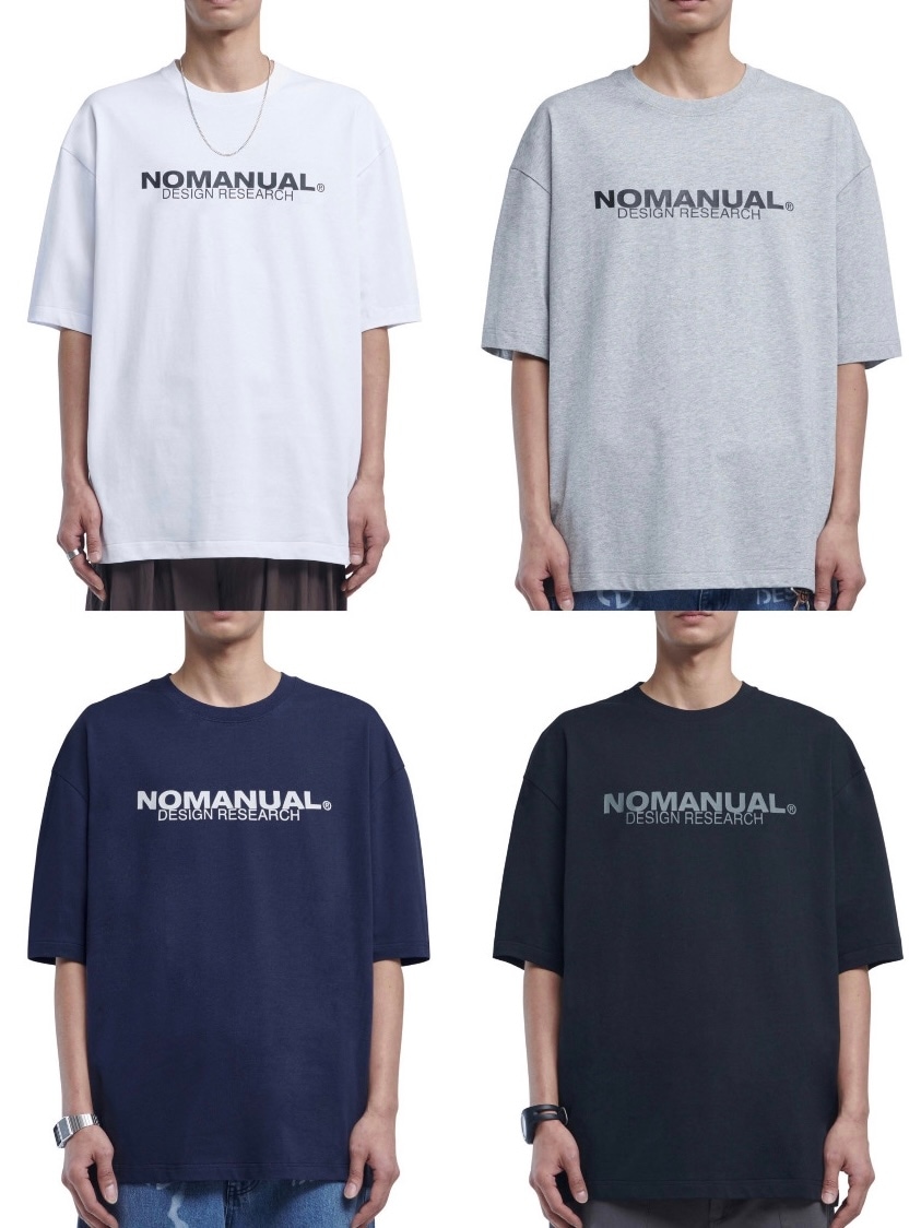 Tシャツ・カットソー NOMANUAL D.R LOGO T-SHIRT 4FK518 NOMANUAL】D.R LOGO T-SHIRT | OUR BRAND,NOMANUAL | PRESSING