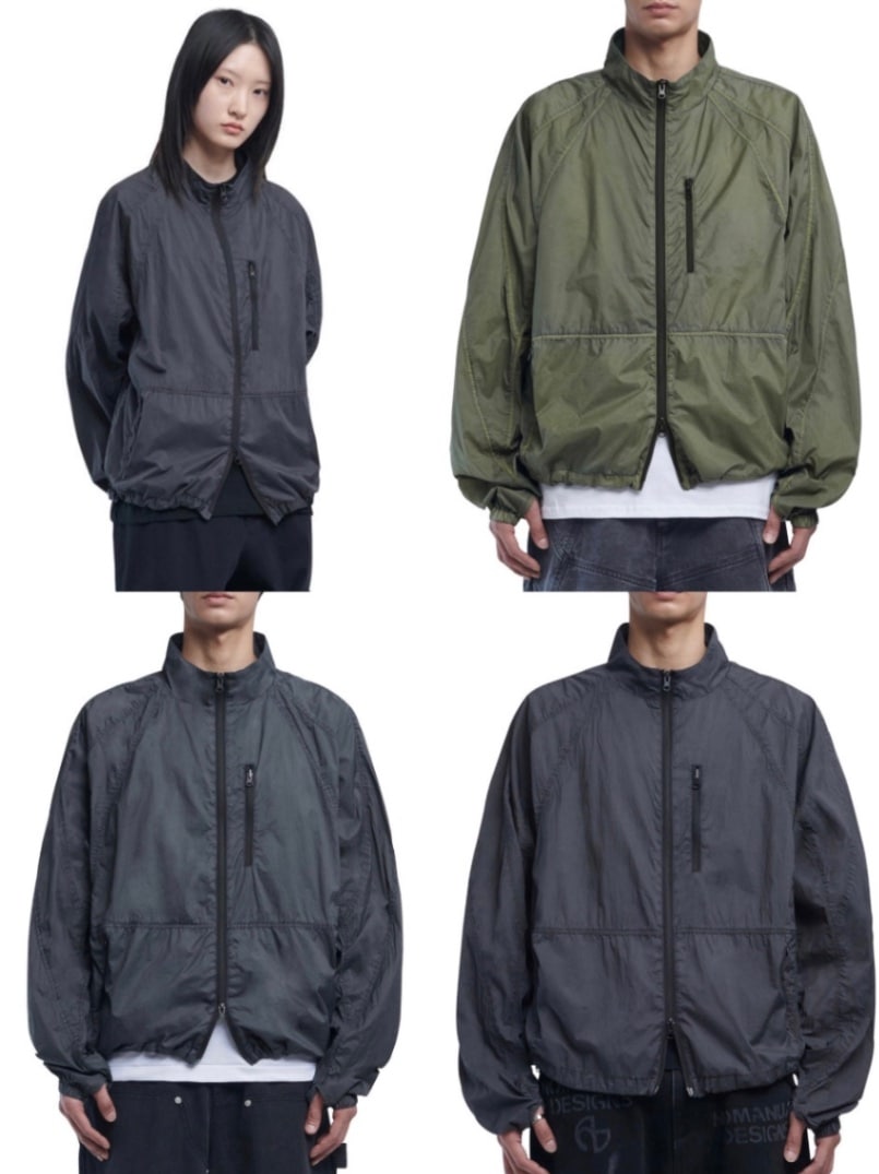 【NOMANUAL】T.N LIGHT WIND JACKET 3色 ★韓国の大人気★ MUSINSA | NOMANUAL TN LIGHT WIND JACKET - CHARCOAL