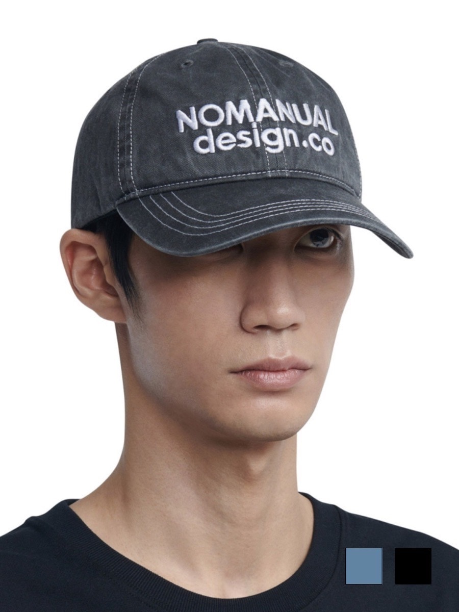 10/11再入荷【NOMANUAL】STITCHED BALL CAP