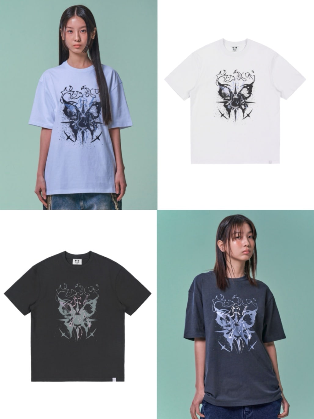 【NASTY FANCY CLUB】NEBULA FOG TEE