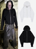 SUNDAY OFF CLUB】HUGAR Vintage thrashed zip up hoodie | OUR BRAND