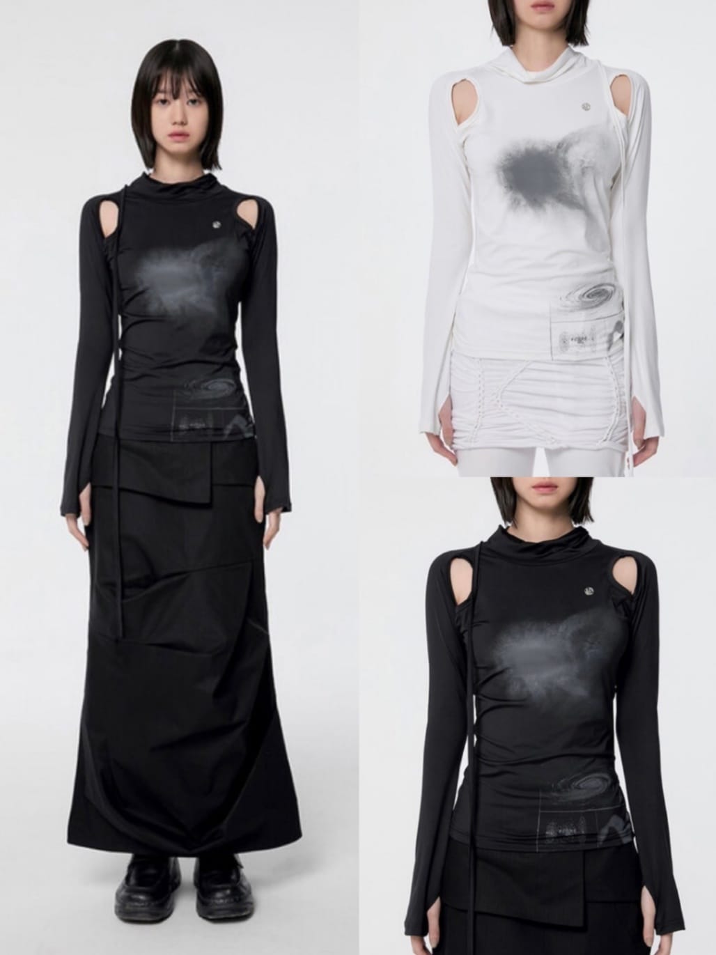 【FLARE UP】 Cut-out Turtleneck Long Sleeve (FL-112) /追跡付 FLAREUP】Cut-out Turtleneck Long Sleeve (FL-112) | OUR BRAND