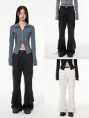 10/28 再入荷【FLAREUP】Asymmetrical Drape Pants / 【フレアアップ