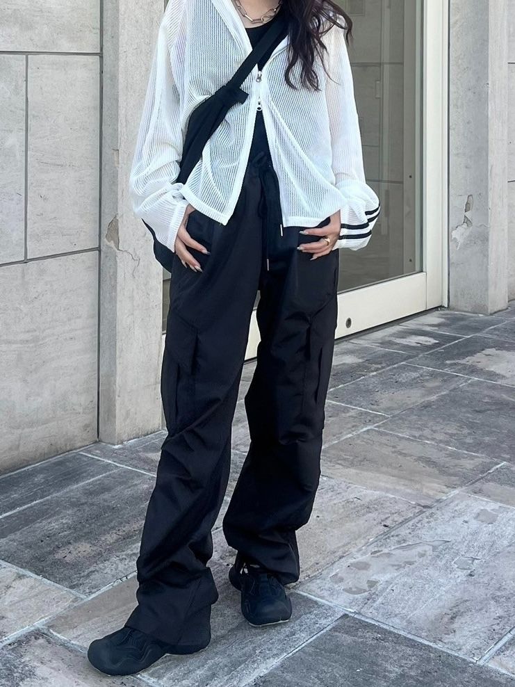 パンツ SATUR Wide String Cargo Pants 5FT2111 Helmut Lang Pull-On Cargo Pant | WWW.HELMUTLANG.COM
