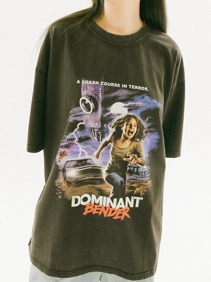 【DOMINANT】Vintage Washing  Bender Tee