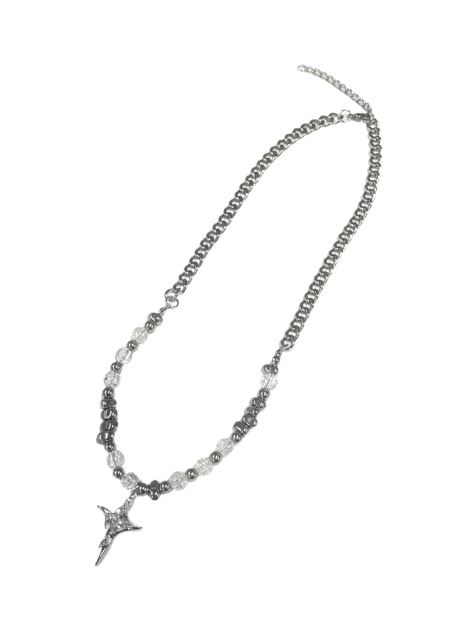 受注制【Never mind the XU】galaxy stone necklace / 【エックスユー