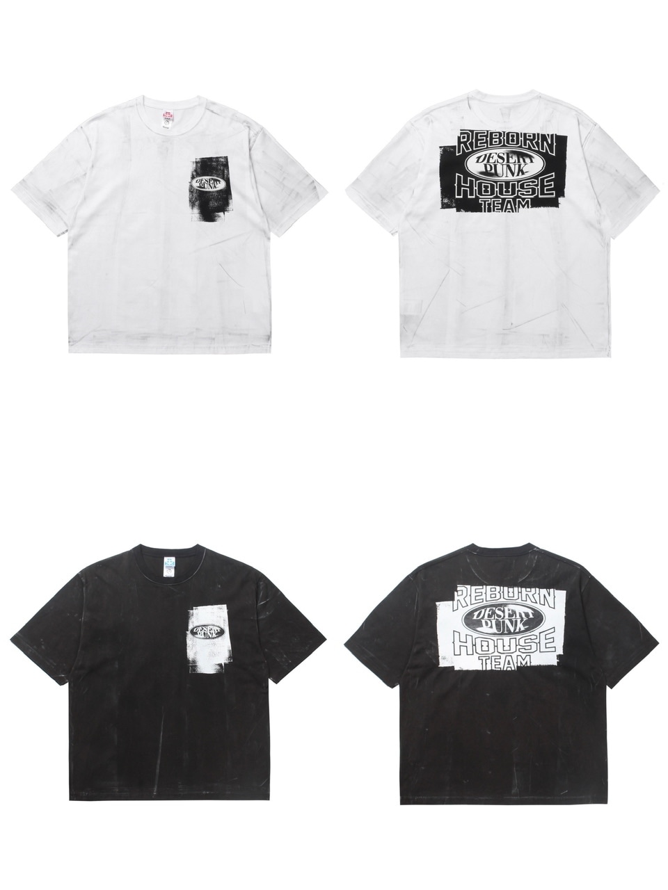 【RESURRECTION13】Resurrection13 Painted T-Shirt