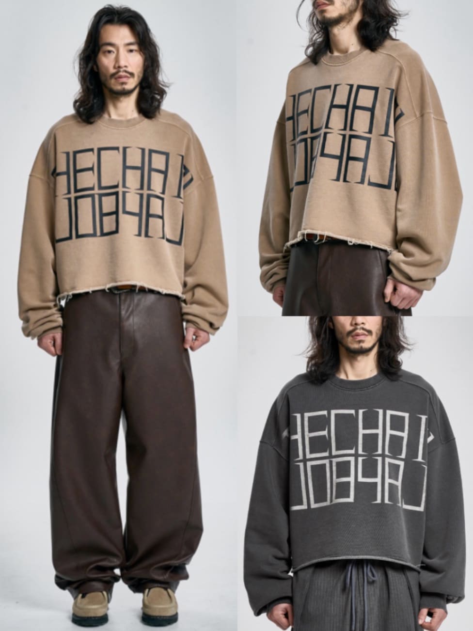 トップス ajobyajo 23FW cropped sweat トップス ajobyajo 23FW cropped sweat AJOBYAJO】THE CHAIN
