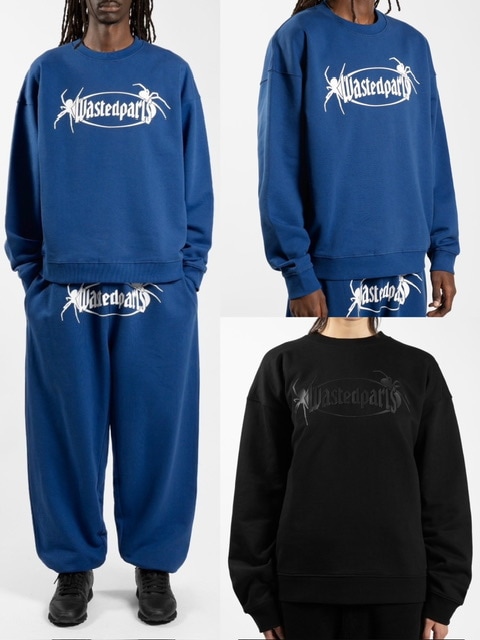 WASTED PARIS】BOILER RESET CREWNECK | OUR BRAND,WASTED PARIS