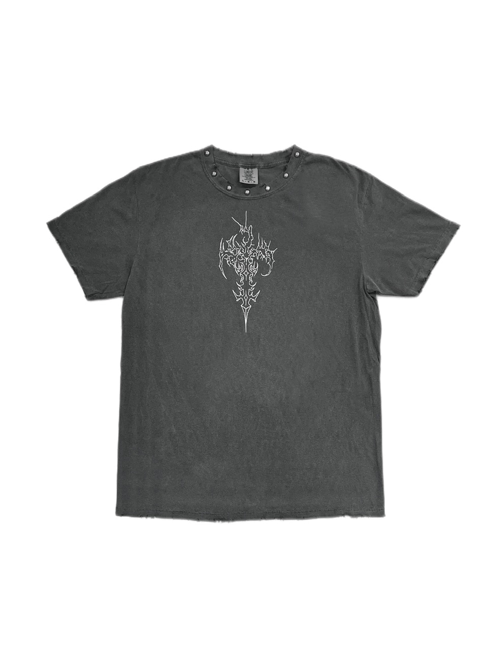 トップス GOA damage design tee WEB LIMITED】cross pigment damage tee (2color) | すべての