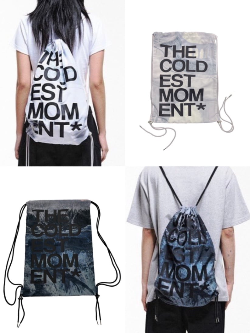 THECOLDESTMOMENT dot gym sack ナップサック THECOLDESTMOMENT dot gym sack ナップサック