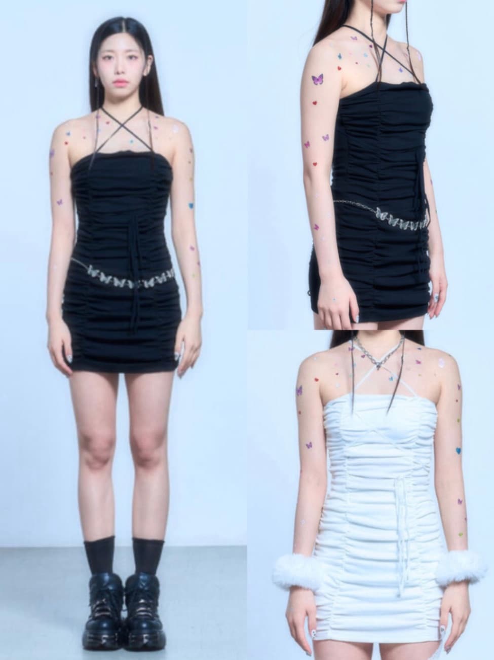 【SCHISM INDUCING】MUMMY MINI DRESS