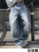 パンツ youll d-ring high waist denim pants youll】d-ring high waist denim pants | OUR BRAND,youll