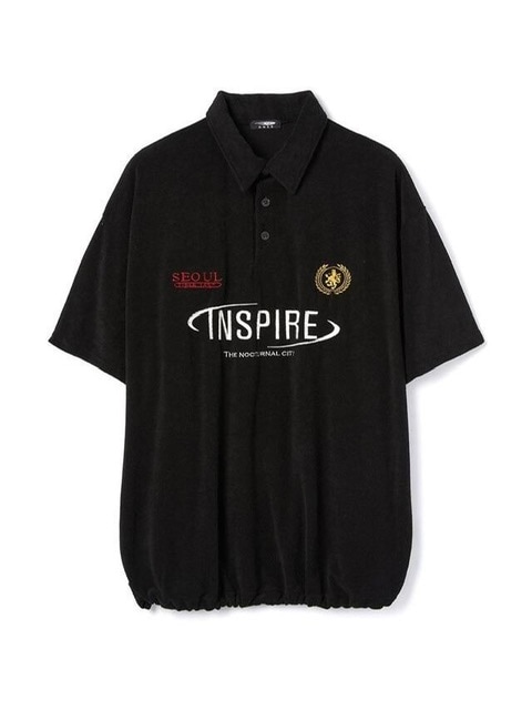◆DNSR◆ Inspire Terry Polo T-Shirt DNSR】Inspire terry polo shirts | OUR BRAND,DNSR | PRESSING