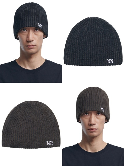 ニットキャップ・ビーニー NOMANUAL NM CAGE BEANIE BROWN NM65HG02M1BR NOMANUAL】NM CAGE BEANIE | OUR BRAND,NOMANUAL | PRESSING WEB