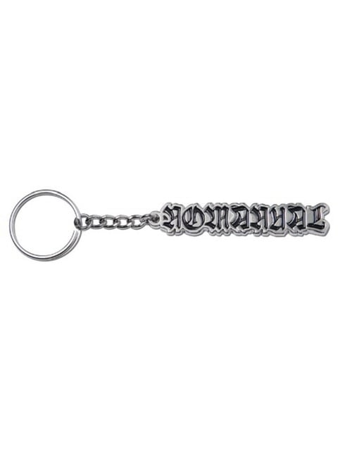 【NOMANUAL】BLACKLETTER METAL KEYRING