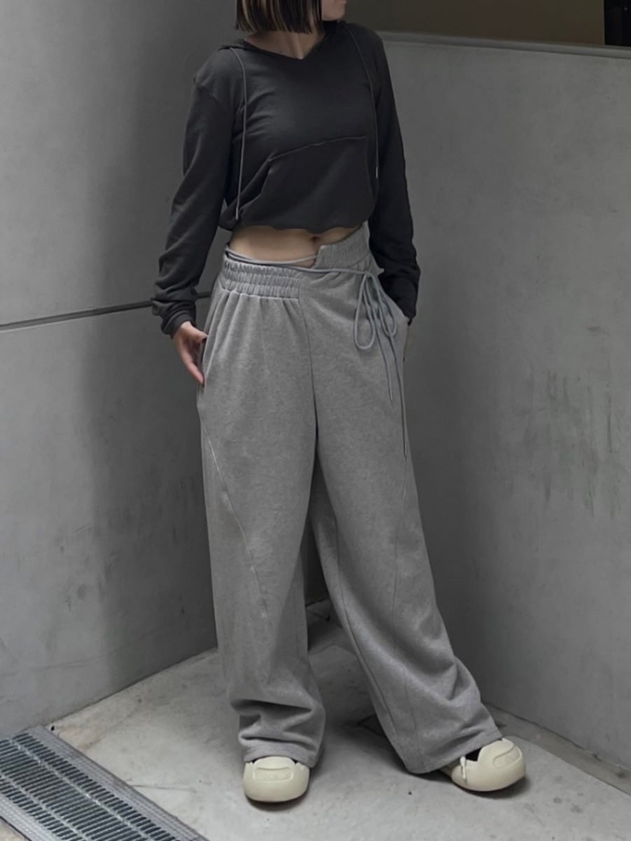 【oaks】back tuck snap button pants 受注制【oaks】back tuck snap button pants (2color) | OUR