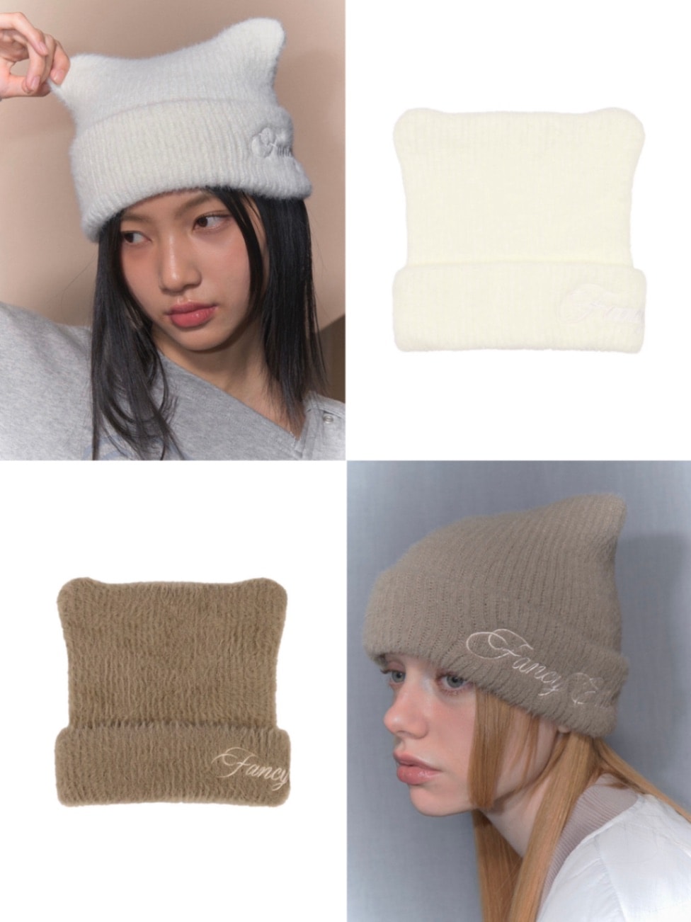 【FANCYCLUB】SOFT CREAM BEANIE / 追跡付 FANCY CLUB】SOFT CREAM BEANIE | OUR BRAND,FANCY CLUB