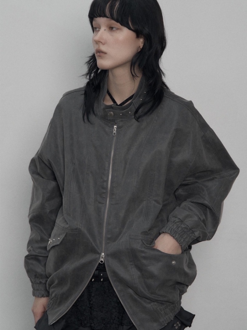 SETUP-EXE☆STUDDED SUEDE JACKET SETUP-EXE】STUDDED SUEDE JACKET | OUR BRAND,SETUP-EXE