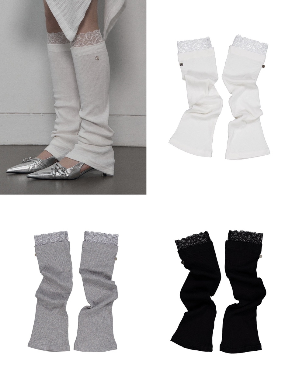 【SETUP-EXE】24fw LACE LEG WARMER SETUP-EXE】LACE LEG WARMER | OUR BRAND,SETUP-EXE | PRESSING