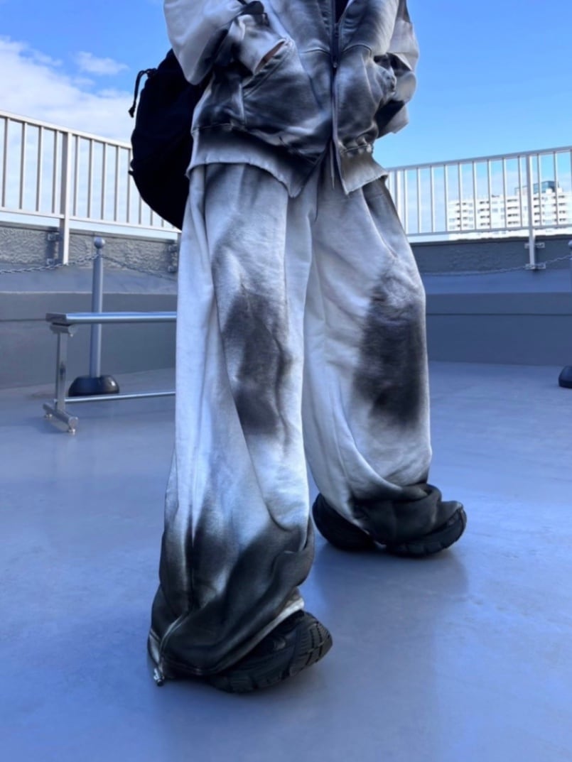 受注制【nmtc +】washing sweat pants (3color) / 【エヌ