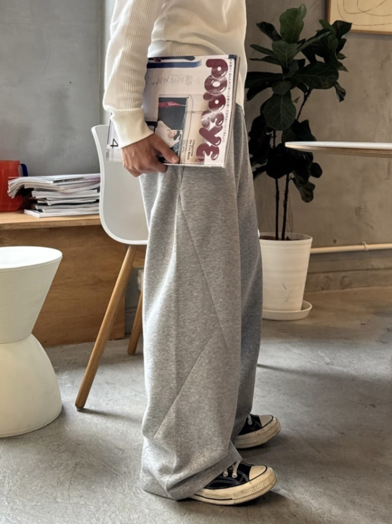 受注制【RENOL】stitch sweat pants