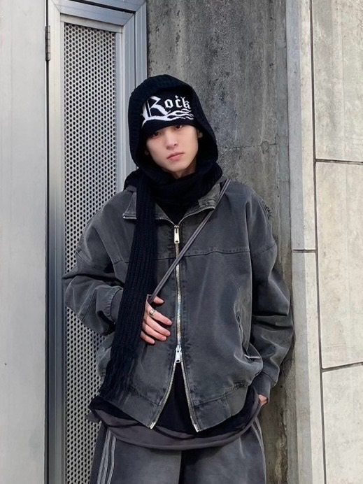 受注制【nmtc +】pigment flight jacket (2color)