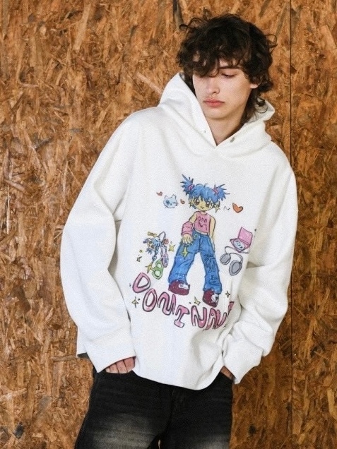DOMINANT】Keyring Girl Hoodie | OUR BRAND,DOMINANT