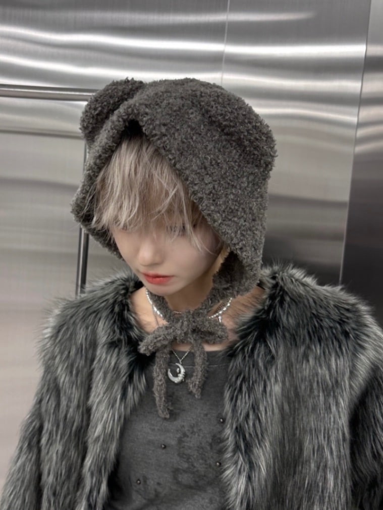 受注制【nmtc +】bear ear muff (3color)