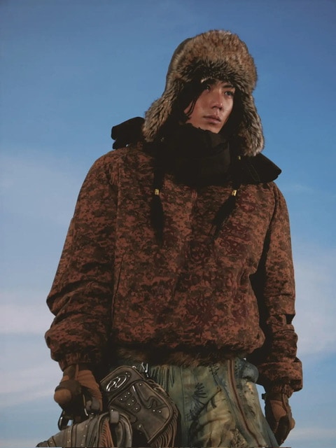 【PERSONSOUL】Totem Camouflage Coat 