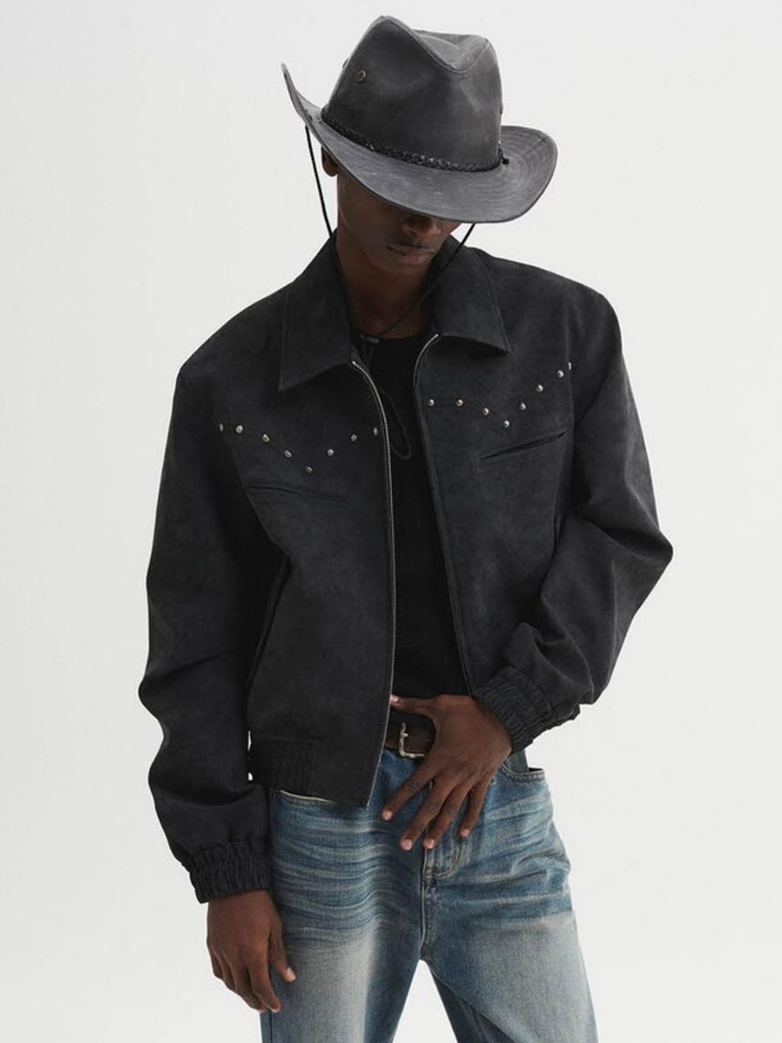 【Rosen Kreuz】CROPPED 2WAY FUR HOOD MA-1 Rosen Kreuz】 CROPPED 2WAY FUR HOOD MA-1