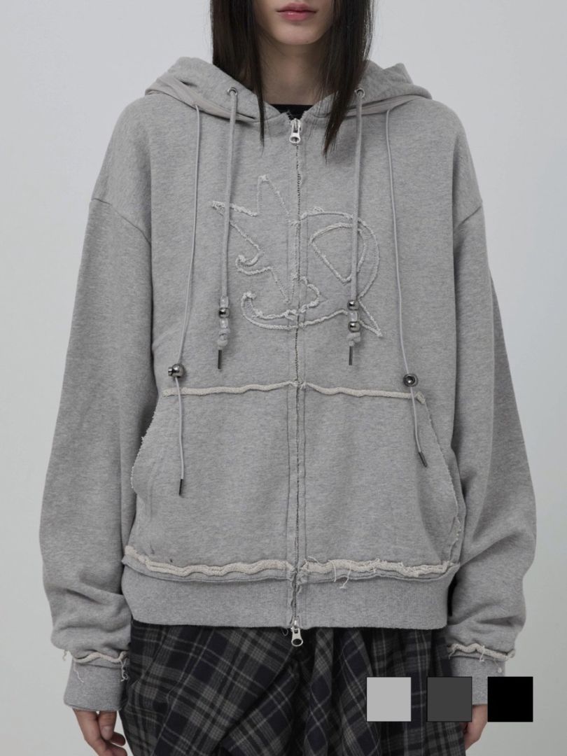 トップス FLAREUP Layered Zip Hoodie 10/28 再入荷【FLAREUP】Layered Zip Hoodie / 【フレアアップ