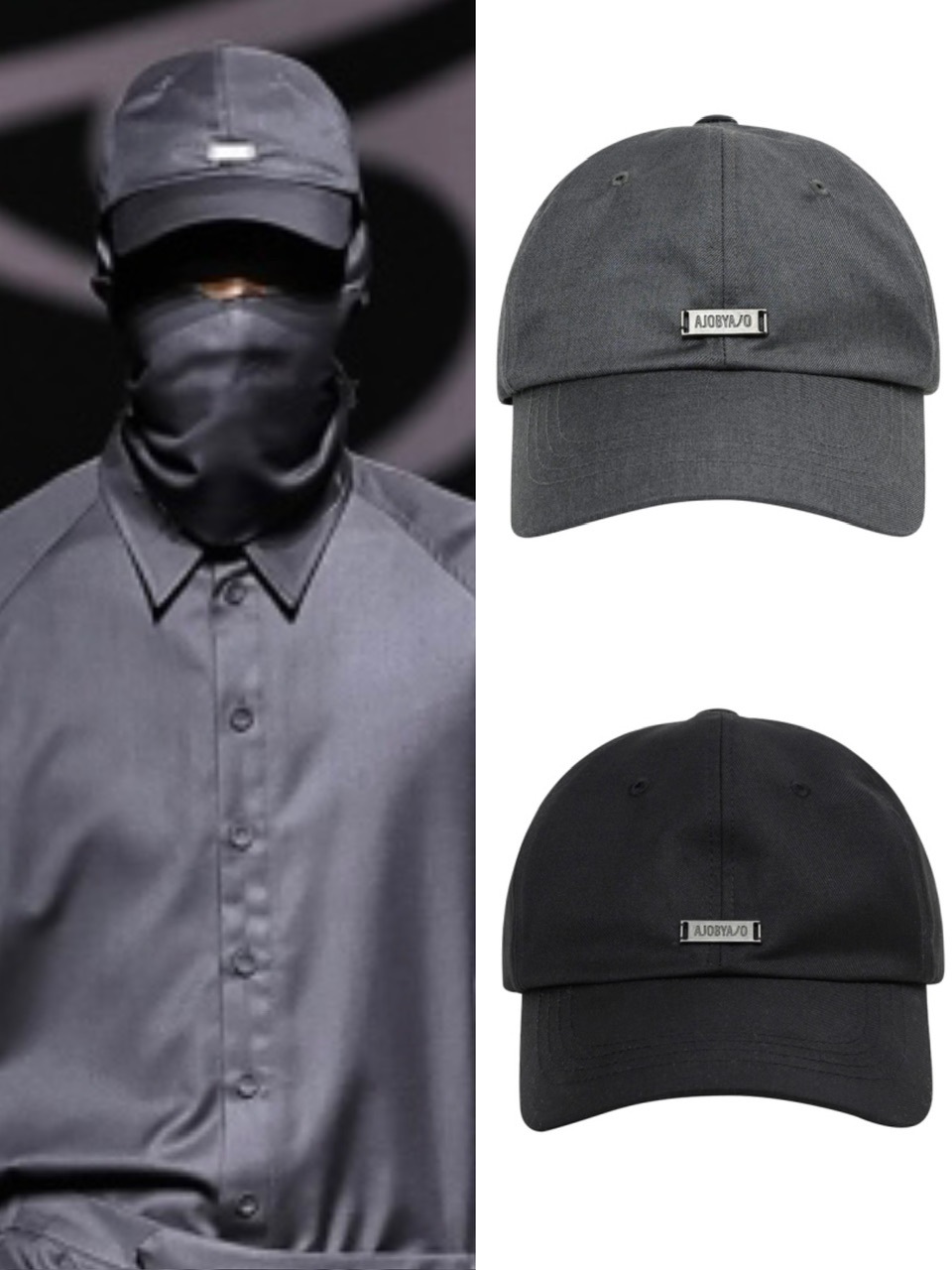 【AJOBYAJO】Wool Blend Basic Cap