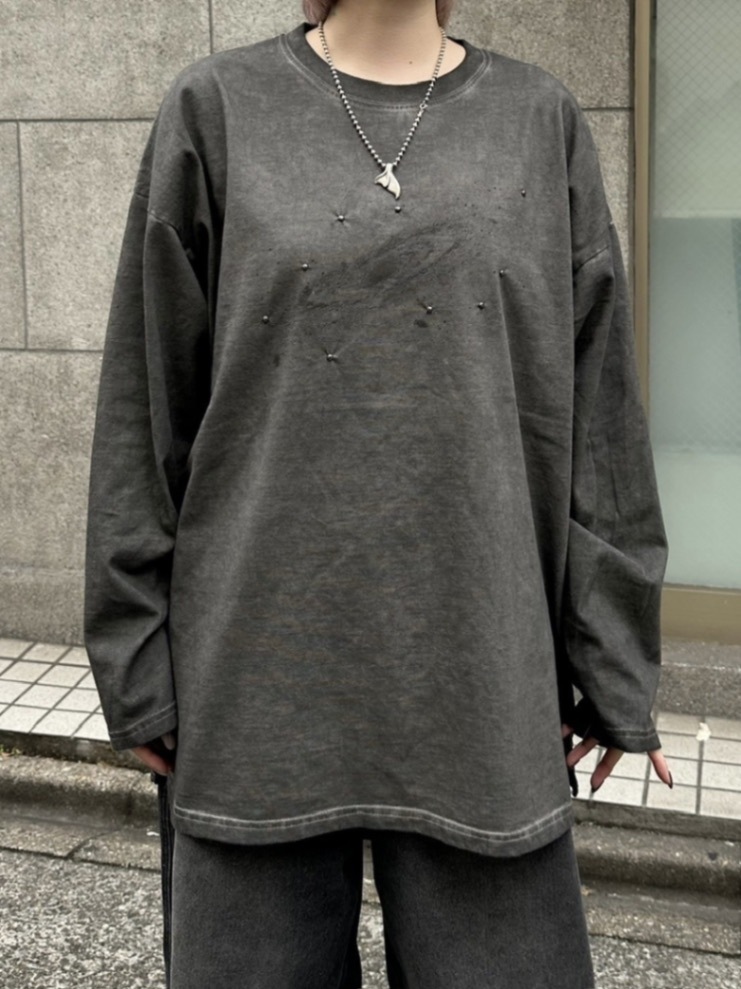 受注制【youll】galaxy long tee (2color)