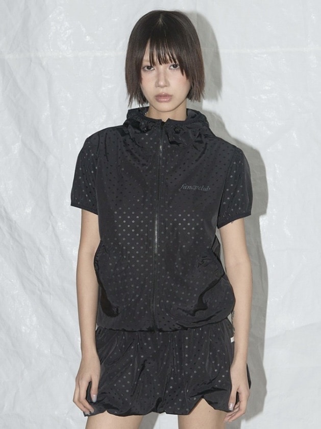 【FANCY CLUB】HALF DOT WINDBREAKER