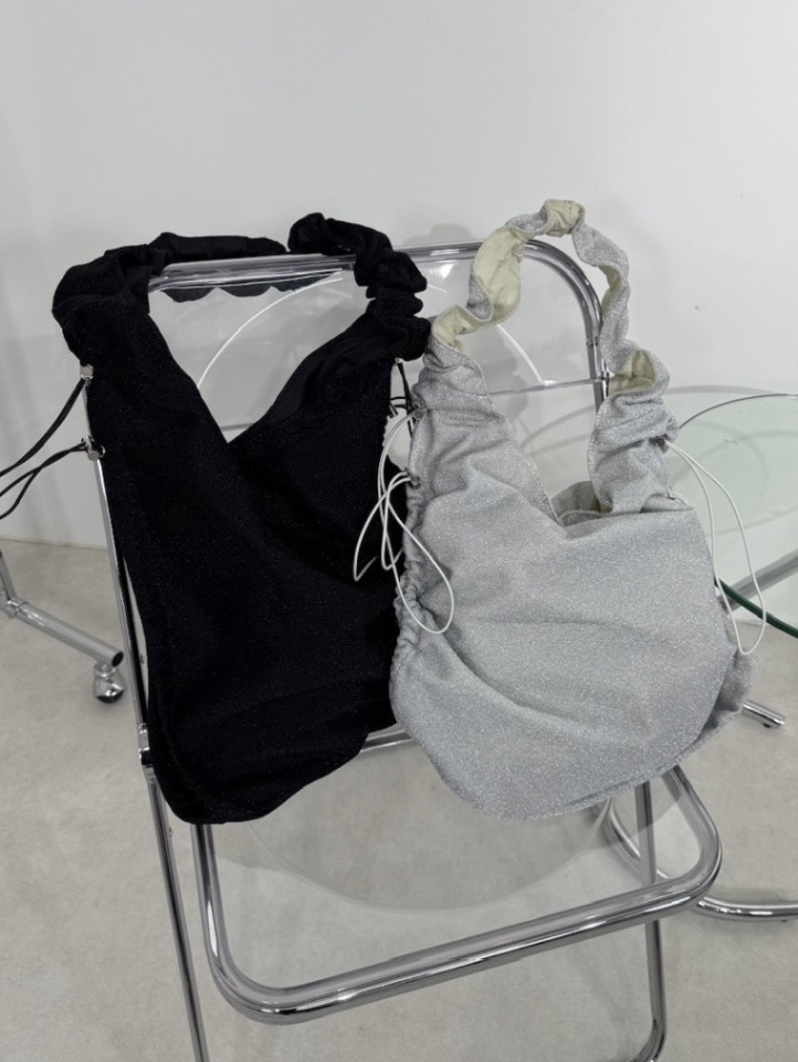 受注制【Nerd out XU】Shiny drawcode tote bag (2color)