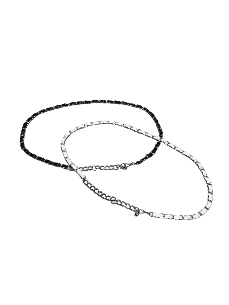受注制【XU DOG】leather waist chain (2color)