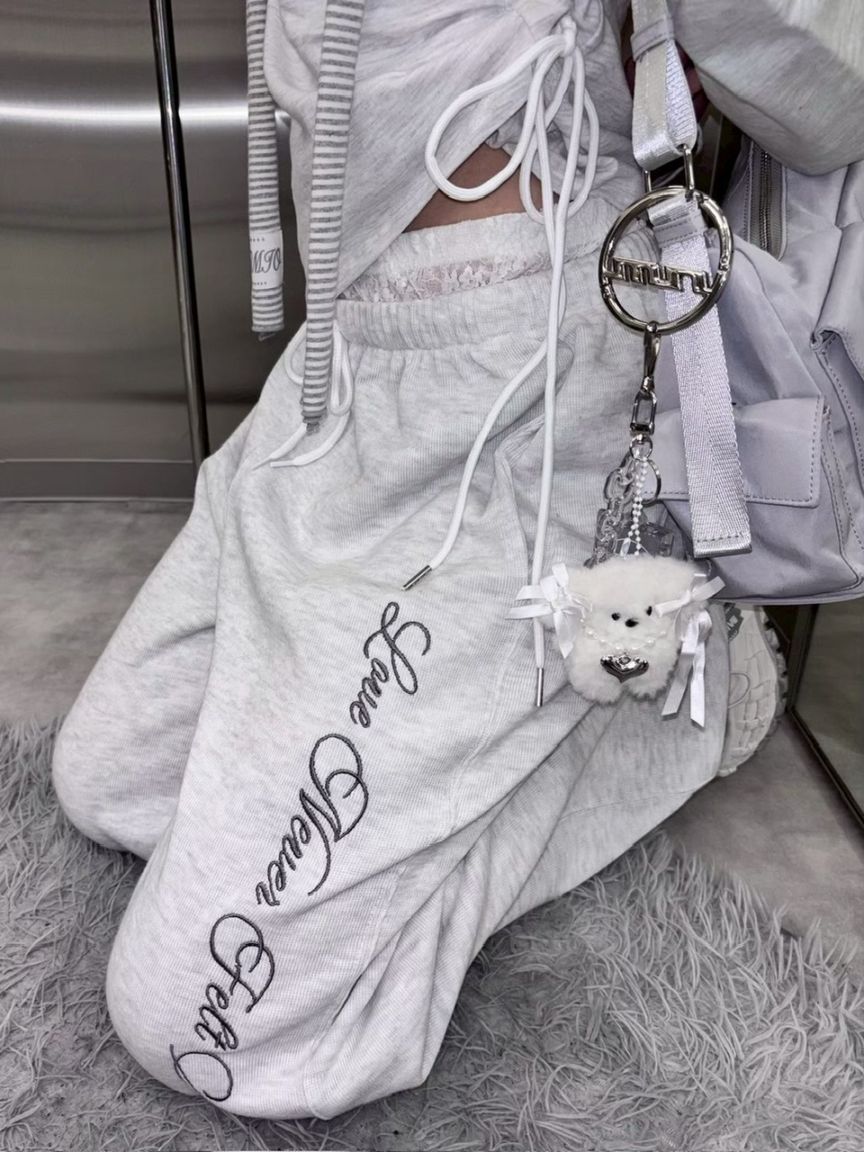 ロゼミューズlace switching track pants パンツ新品 RM251PT0201-7_b9bf0b.jpg