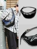 【BLACK PURPLE】Fortress Bag ★送料・関税込★大人気★ MUSINSA公式 | BLACK PURPLE [GL] Fortress Bag-Black