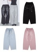 ★FANCY CLUB★CARGO LETTERING BERMUDA PANTS★ Cargo Lettering Bermuda Pants (Black) F25QD889 - FANCY CLUB